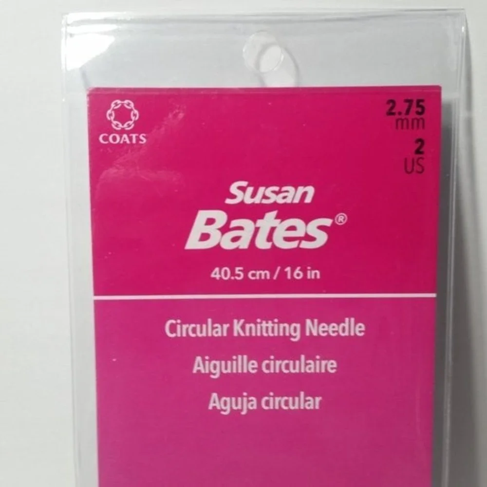 Silvalume Circular Knitting Needle US 2 16 Inch